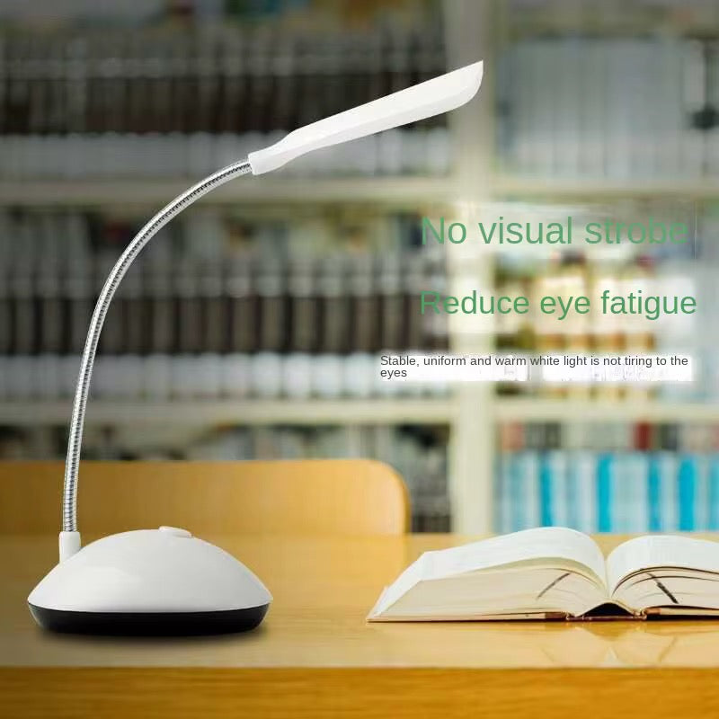 300pcs Bulk Foldable Portable LED Desk Lamp Children Eye Protection Student Study Reading LED Table Lamp Battery Powered